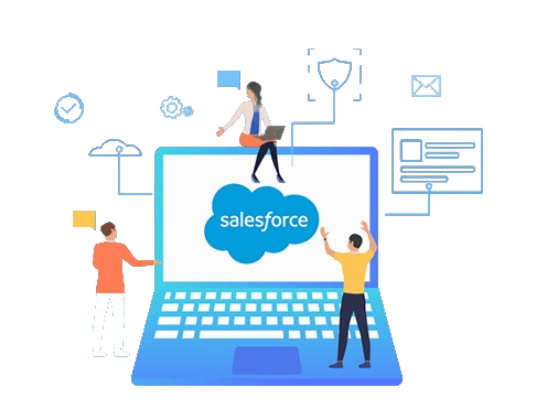Salesforce environement illustration
