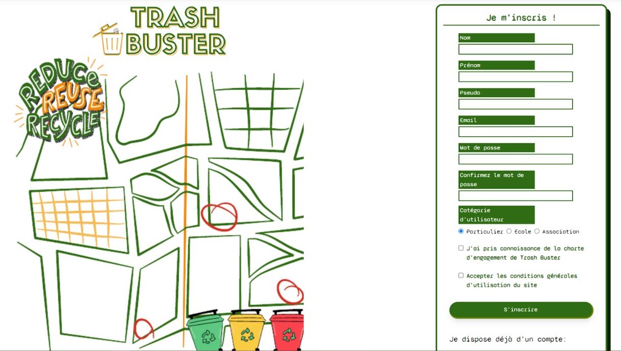 Projet de fin de formation - Trashbuster